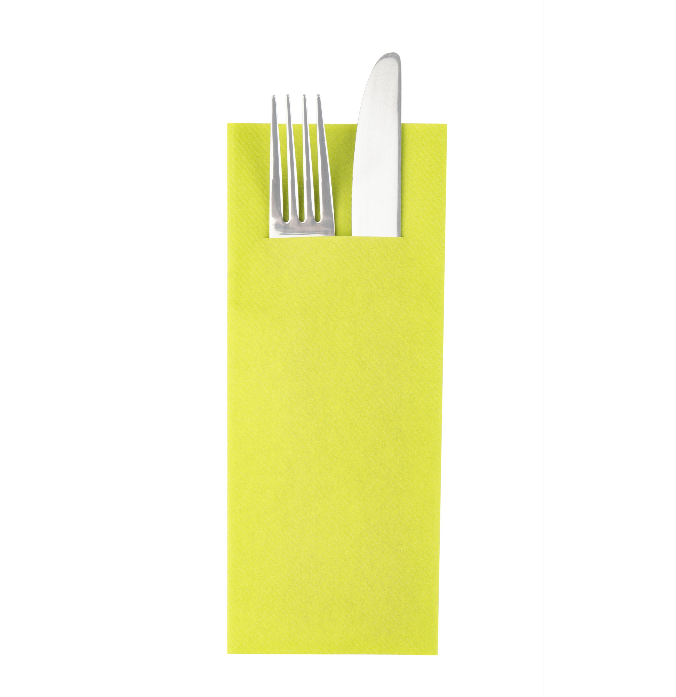 Mank Pocket-Napkins Linclass-Light 1/8 Falz, 40 x 33 cm, Basic lime